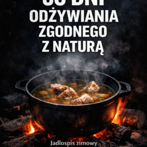 Okładka ebooka Zimowy Reset Metaboliczny – 30 dni diety carnivore i keto, jadłospis zimowy oparty na mięsie i rosole